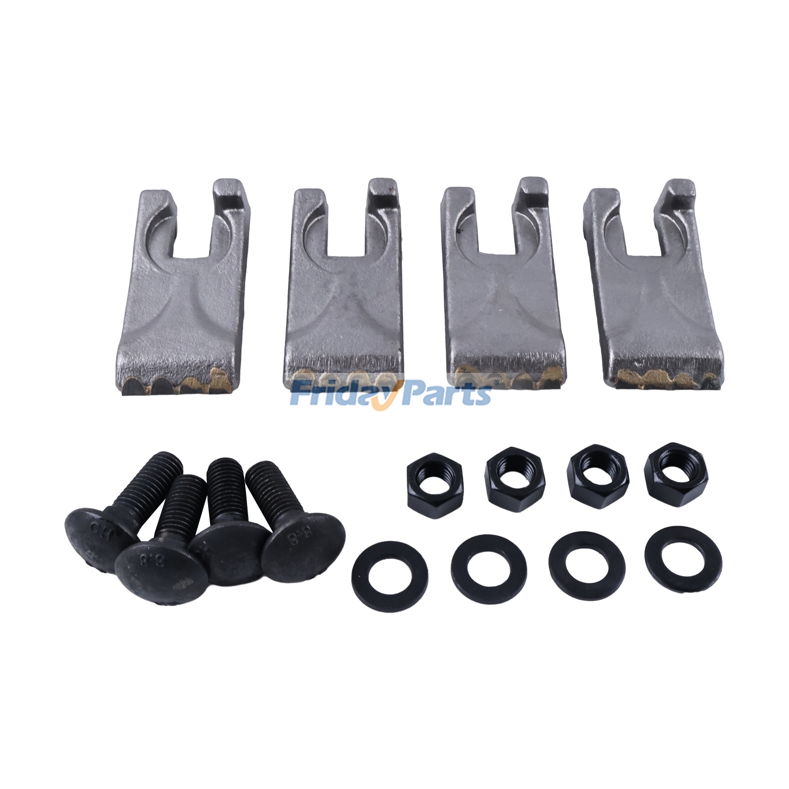Kit de 4 dents de tarière en carbure 134519 pour accessoire de forage de sol Pengo série AggressorpourPour AUTRE MARQUE