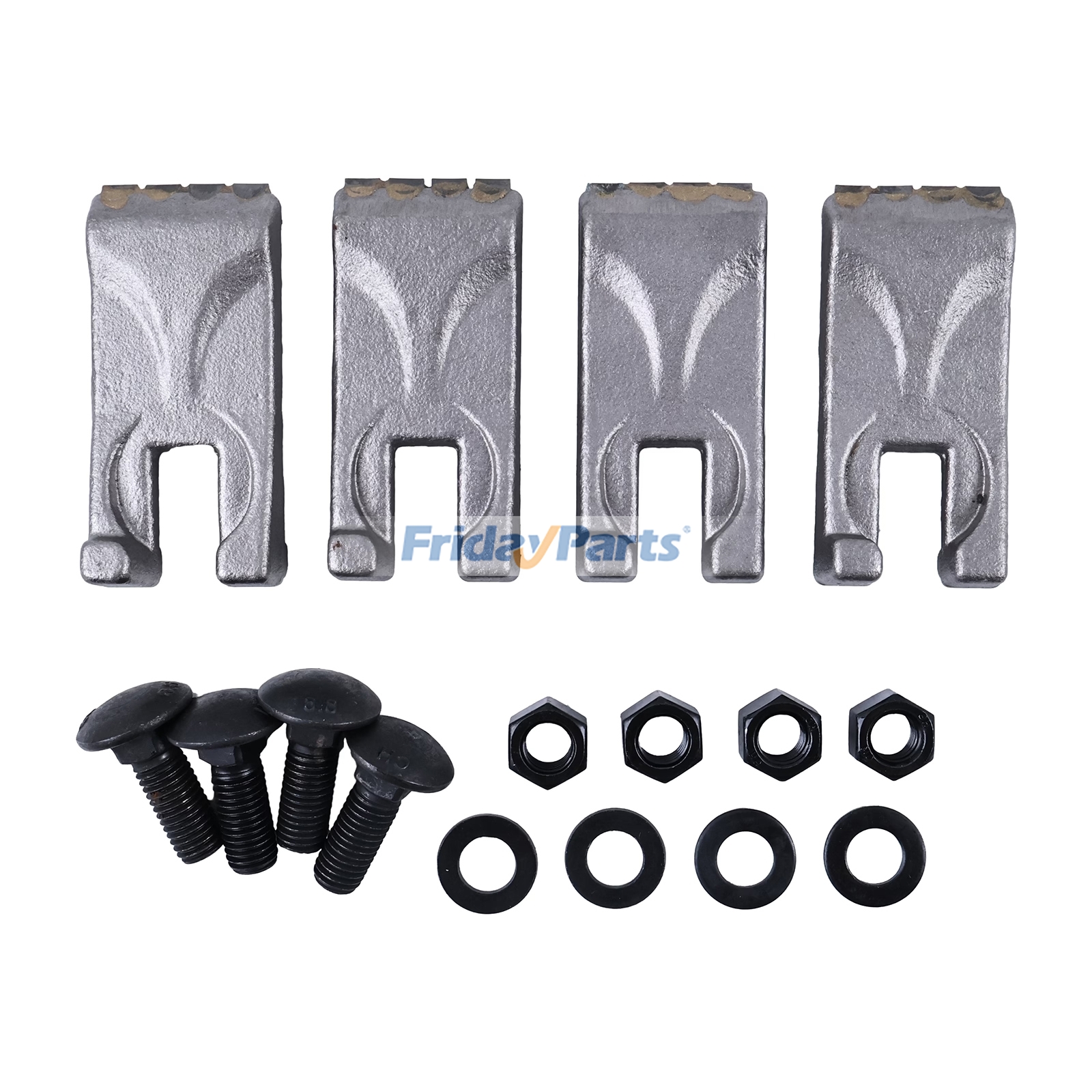 Escavadora  Para CAT - Kit com 4 dentes de metal duro para broca helicoidal 174-9567 para escavadeira Caterpillar CAT 305.5E 308E2 CR, modelos A13, A14B, A19, A19B, A26, A26B, A7 e A7B.