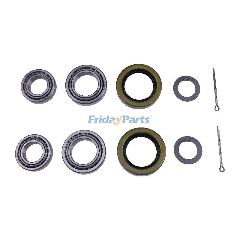 4 juegos de cojinetes de rueda para cubo de remolque L44649 L44610 L68149 L68111 Sellos de engranaje 171255TB (10-19) para ejes EZ Lube de 3500 lb Para OTRA MARCA