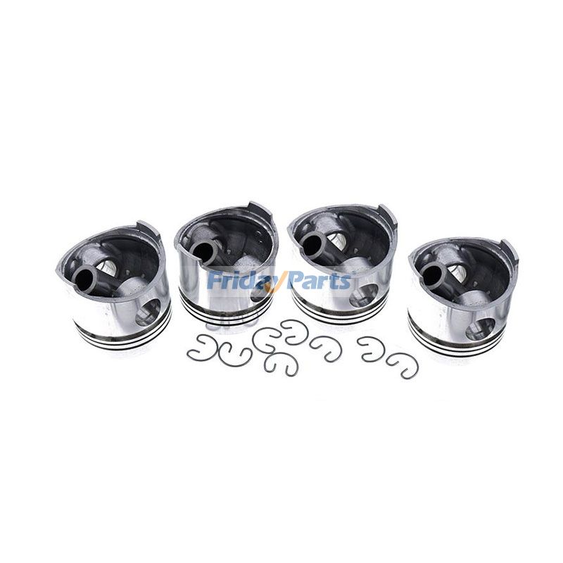 Kit de 4 pistons 5298198 pour moteur Cummins QSF2.8