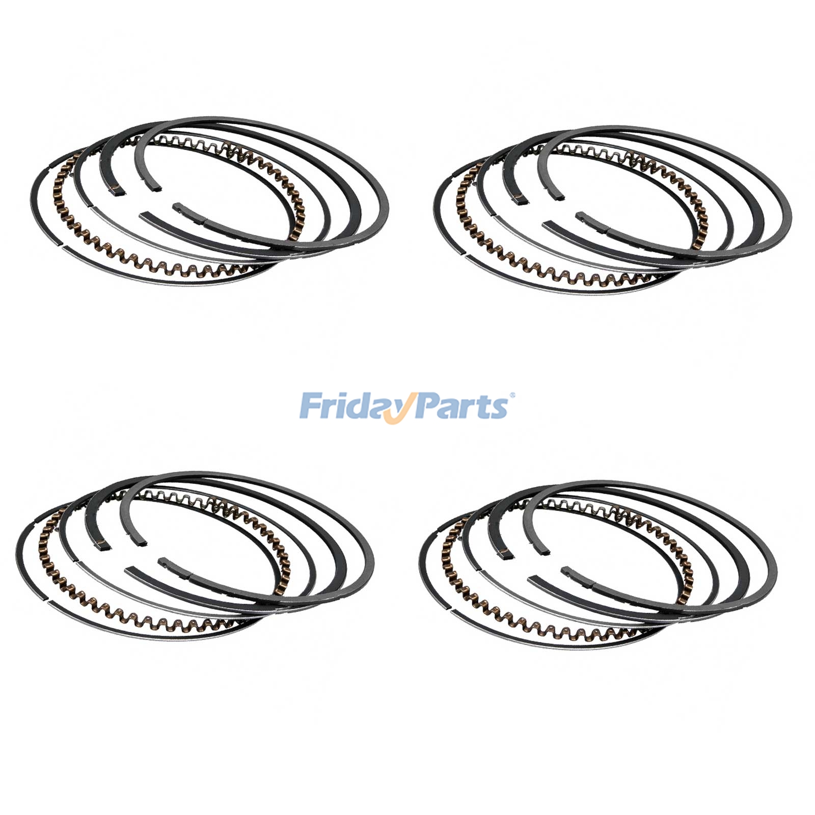 4 Sets Piston Ring 13011-78153-71 for Toyota Engine 4Y Forklift 7FG30 7FGK30 7FGN30 8FG30 8FGK30 8FGN30 7FGCU20 7FGU20 8FGCU20 8FGU20 32-8FGF30 30-8FG30 32-8FG30