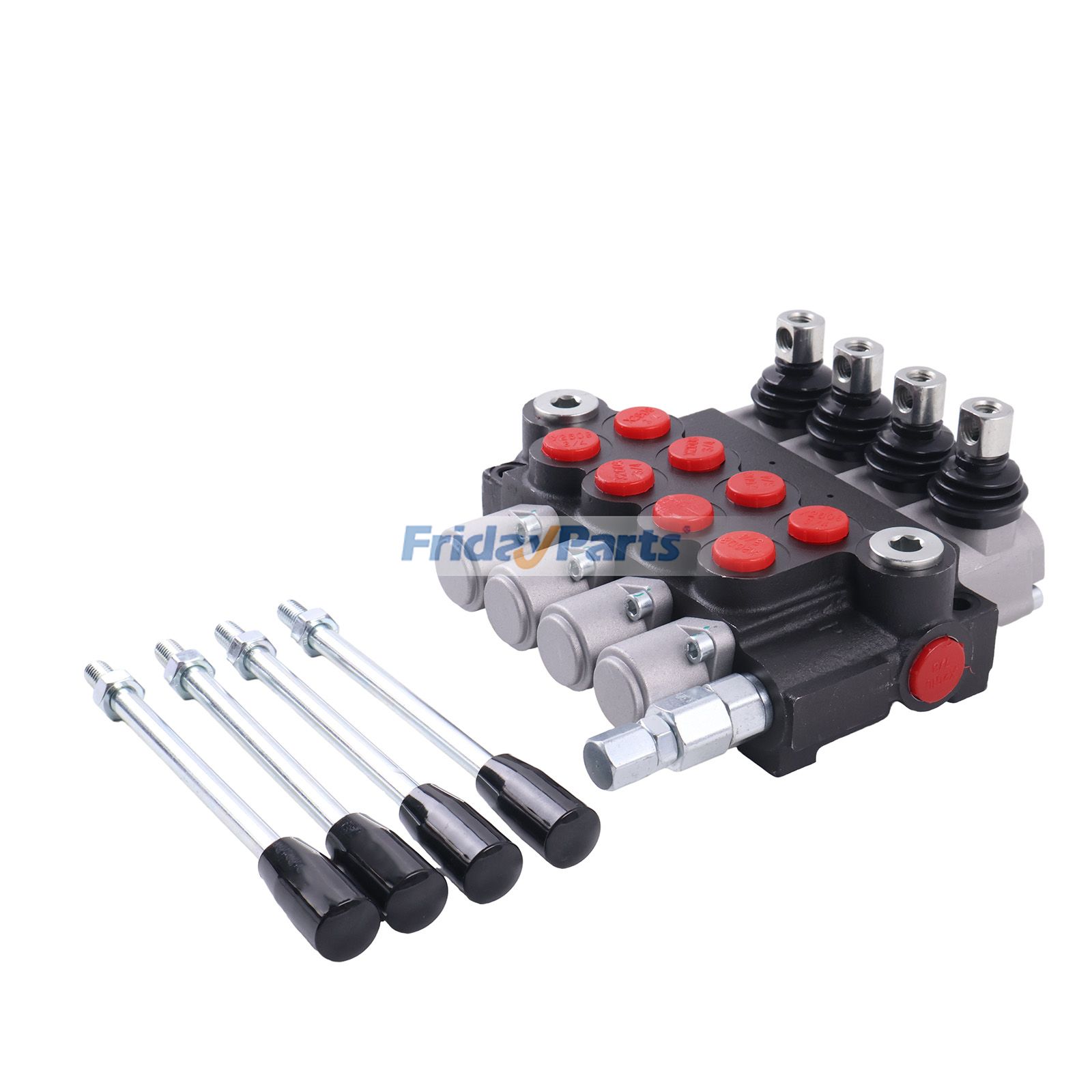 4スプール複動式13 GPM 3600 PSI油圧制御バルブ