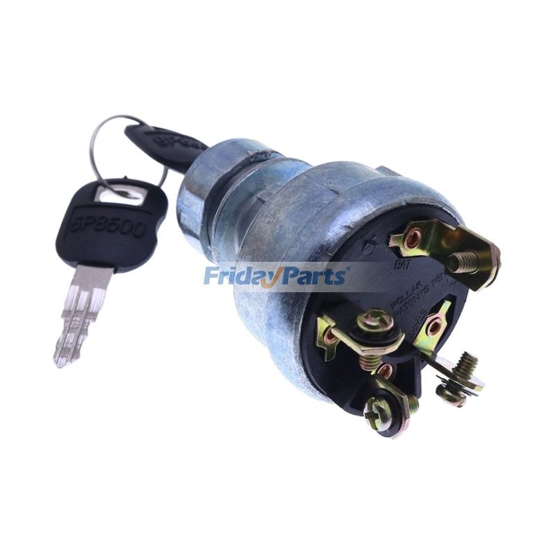  4 Terminal Ignition Switch With Keys for Mitsubishi Caterpillar CATCR For CAT