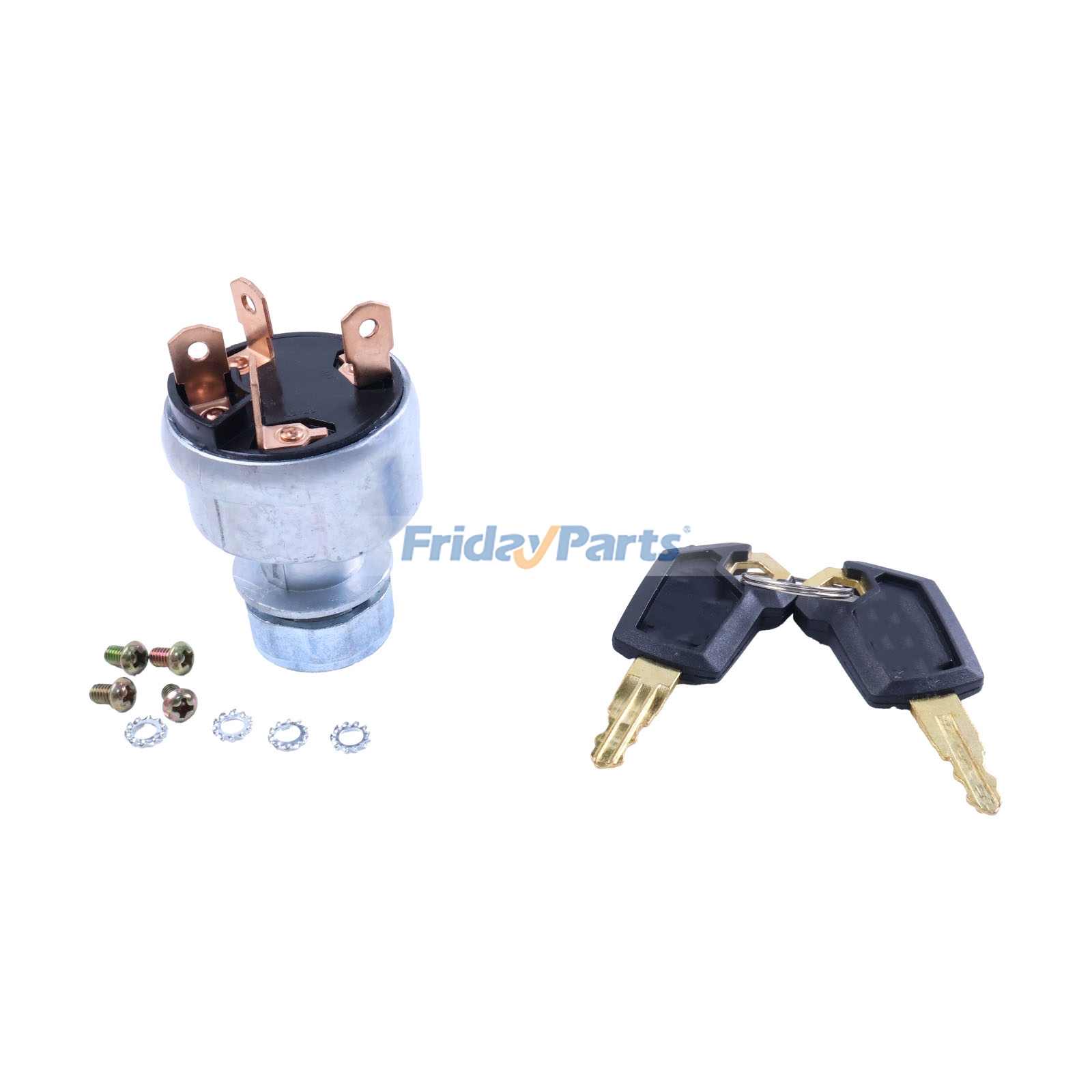Engine,Excavator 4 Terminal Ignition Switch With Keys