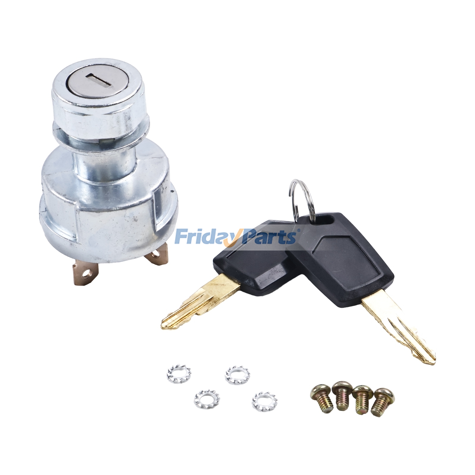 Interrupteur d'allumage à 4 bornes avec clés 237-3530 pour moteur Mitsubishi K4N S4L2 S3L2 Caterpillar CAT Excavator 305CR 304CR 303CRpourPour CAT
