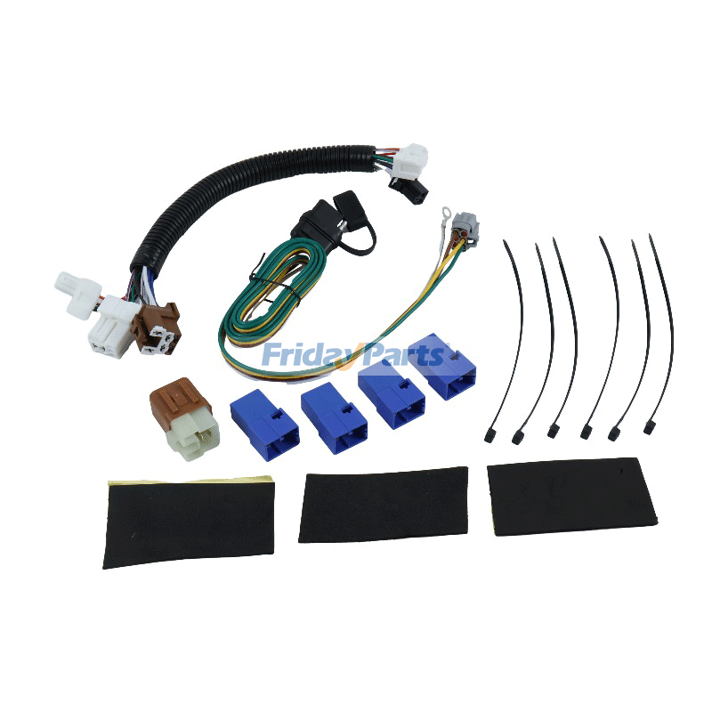 Kit de cableado de remolque plano de 4 vías CX01088 para Nissan Pathfinder Infiniti QX60 2013-2020 Para Nissan,Para OTRA MARCA