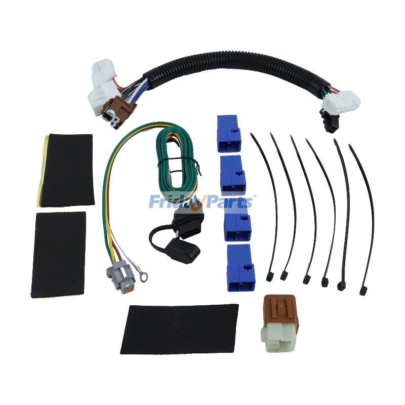 Kit de cableado de remolque plano de 4 vías CX01088 para Nissan Pathfinder Infiniti QX60 2013-2020