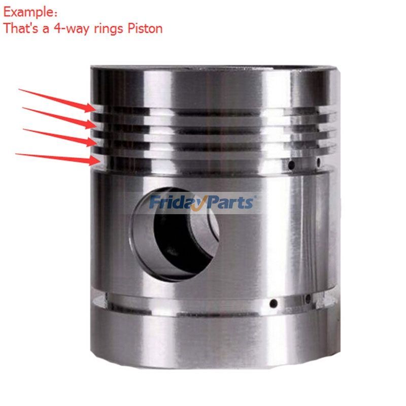 Kit piston STD avec segment Iseki Hitachipour Pelle