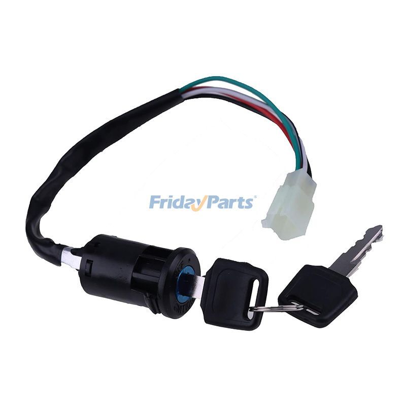 4 Wire 4 Pin Ignition Key Switch for Sunl Roketa Kazuma Chinese Made 50cc 70cc 90cc 110cc 125cc Quad ATV Dirt Bike Pocket Bike 4 Wheels Parts
