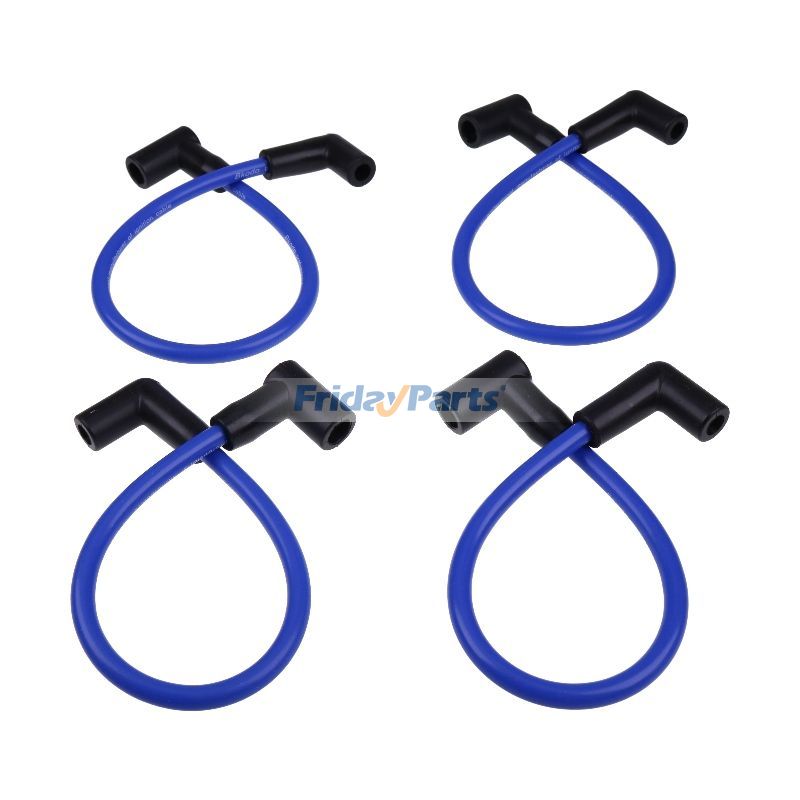 Jeu de câbles de bougie d'allumage 4 fils de qualité supérieure pour moteurs hors-bord Johnson Evinrude 90 - 115 HP (9-28092 et 18-8839)pour