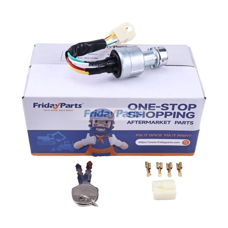 Interrupteur d'allumage 4 fils Z8710-04110 Z8710-14110 JK411-01 pour chariot élévateur Heli H2000