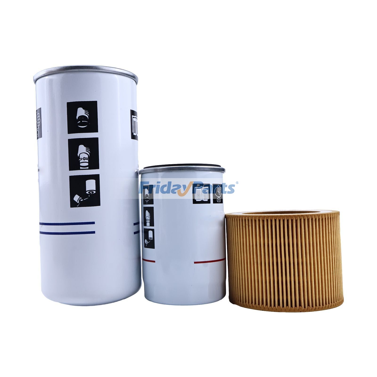 Kit de filtre 4000 heures 2901-1418-00 pour compresseur d'air Atlas Copco GX7 11pourPour Atlas Copco