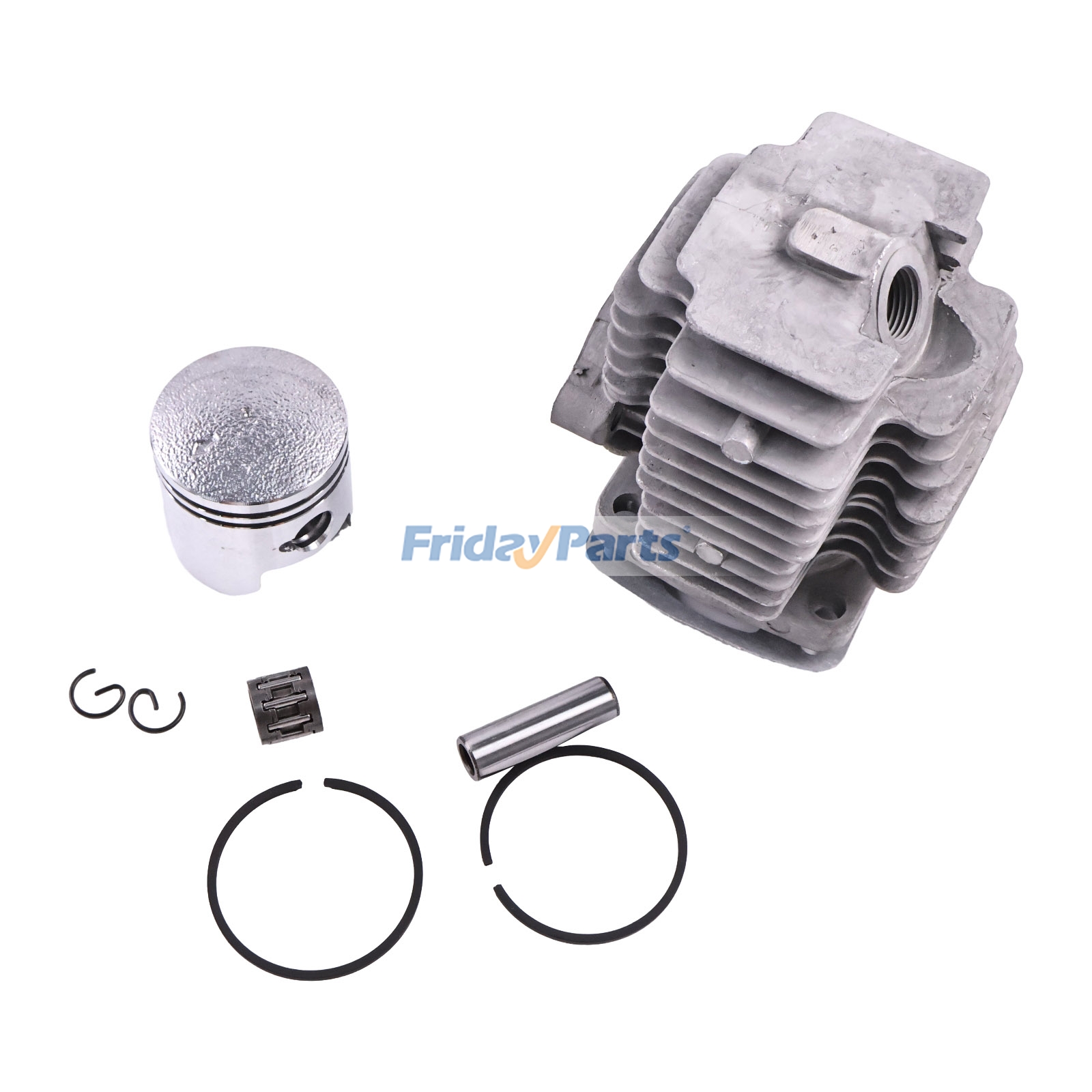 Kit di fasce elastiche per pistone testa cilindro 40 mm 40-6 per motore a 2 tempi da 47cc e 49cc per mini moto da cross, ATV, quad e pocket bike. per Per Altre Marche