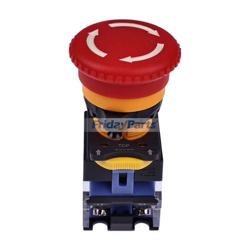 Interrupteur d'arrêt d'urgence à bouton-poussoir HD de 40 mmpour Compresseur d'Air