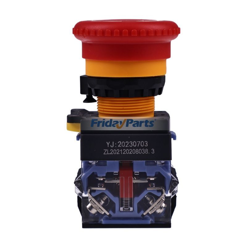 Interrupteur d'arrêt d'urgence à bouton-poussoir HD de 40 mm de FridayParts