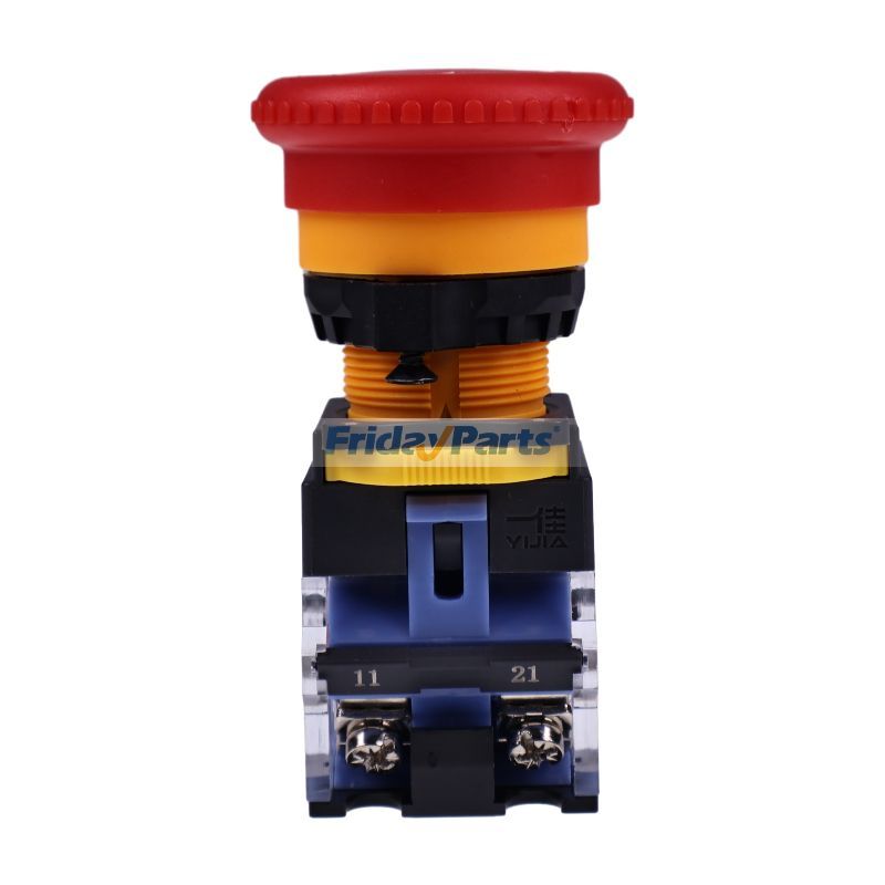 Interrupteur d'arrêt d'urgence à bouton-poussoir HD de 40 mm pour Compresseur d'Air Pour Sullair