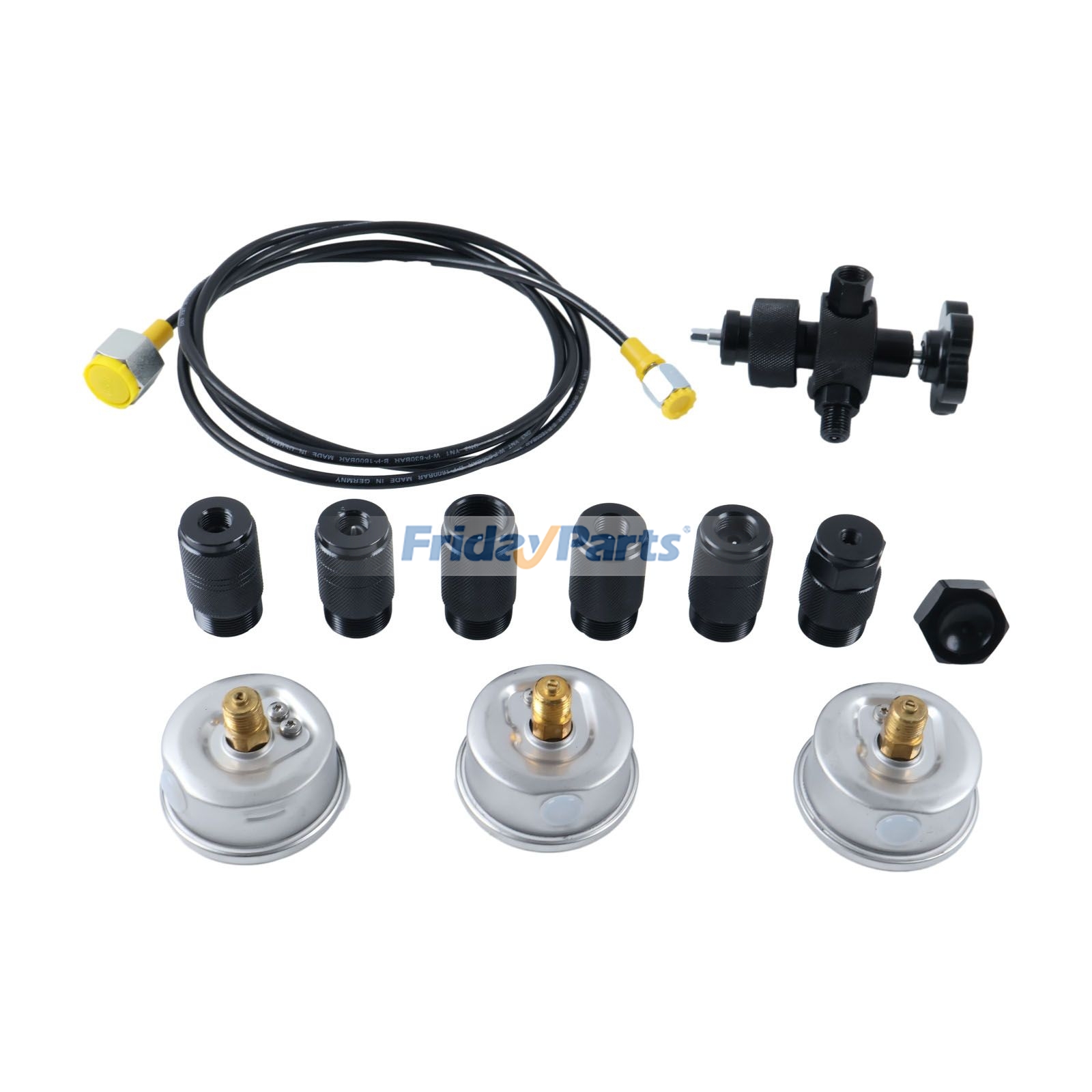  Hydraulic Accumulator Nitrogen Charging Filling Gas Valve Test Kit For OTHER BRAND