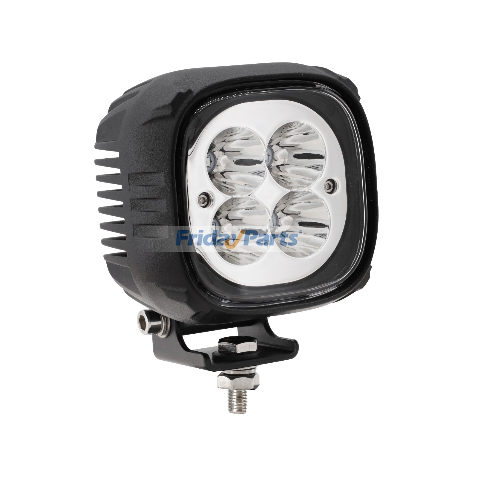 40W 4" LED Spray Boom Light Red/Blue 9–32V DT 2-Pin Agricultural Work Light for Kubota Tractors & Sprayers