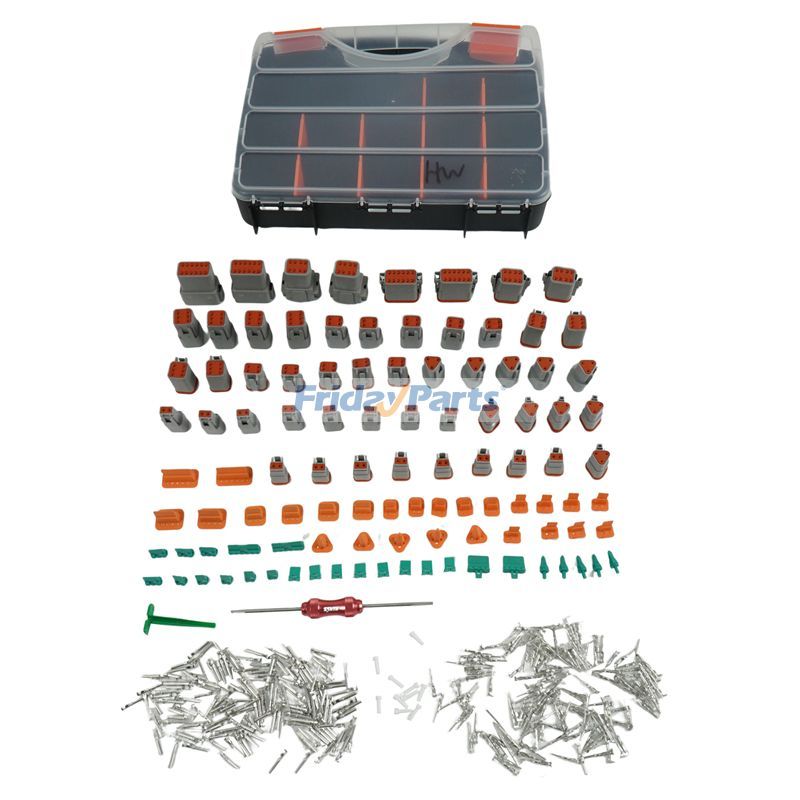 Kit de 416 piezas de conectores Deutsch DT y herramientas de extracción