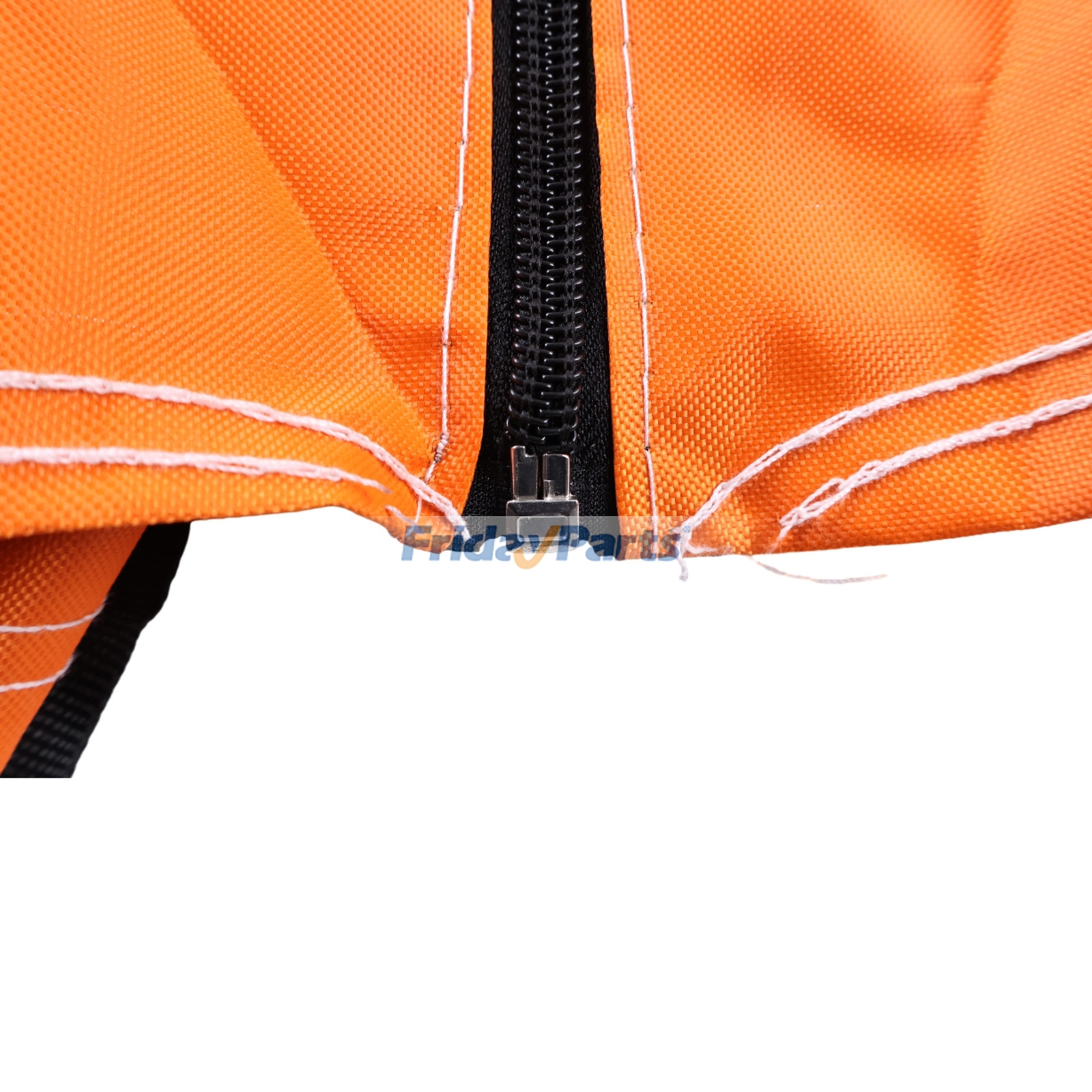 420D Oxford Fabric Lift Cover with Silver PU Coating, Reflective Strips & Waterproof Zipper