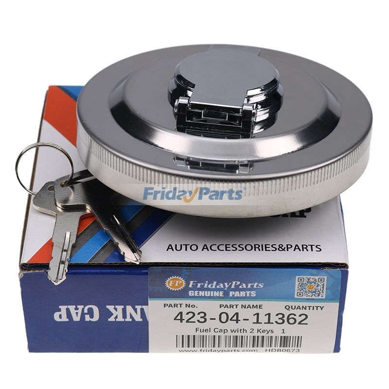 Oil Fuel Tank Cap with 2 Keys 423-04-11362 for Komatsu WD600-6 WA600-6 WA480-6 WA470-7 WA470-6 WA470-3 WA430-6 WA420-3 WA380-7