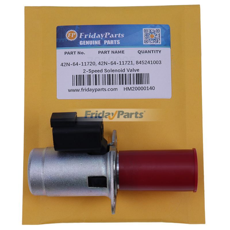 Solenoid Valve 42N-64-11720 42N-64-11721 845241003 for Komatsu PC12R PC20R PC35R PC45R PC50MR PC80MR WB140 WB150 WB156 WB91R CK20 CK30