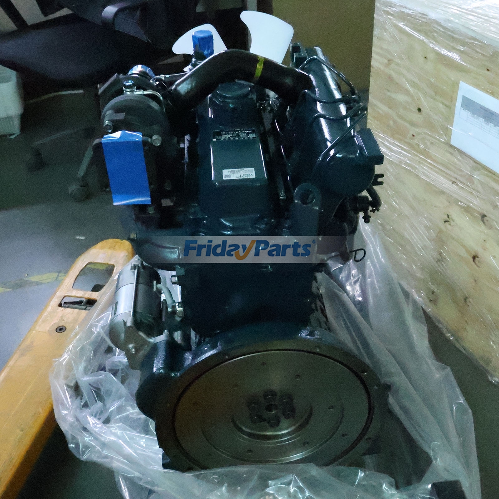 Ensemble moteur 43,3 kW 2700 tr/min pour Kubota V2403-MT-ET06pour