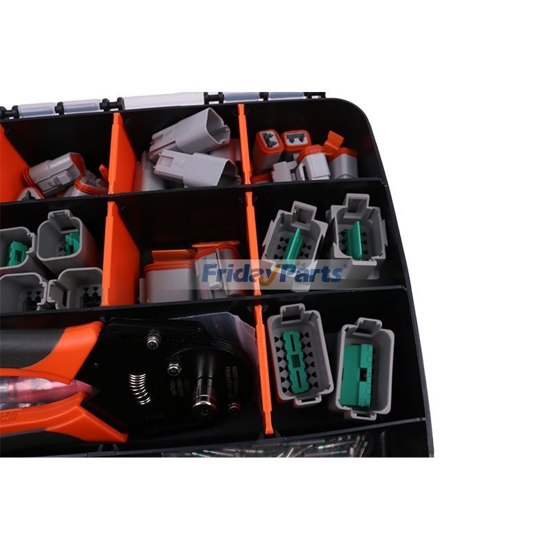 Kit de 432 connecteurs Deutsch DT 14-16 AWG avec contacts solides et outils de FridayParts