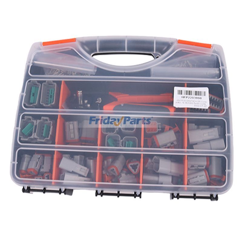 Kit de 432 connecteurs Deutsch DT 14-16 AWG avec contacts solides et outilspour Outils Manuels & Électriques