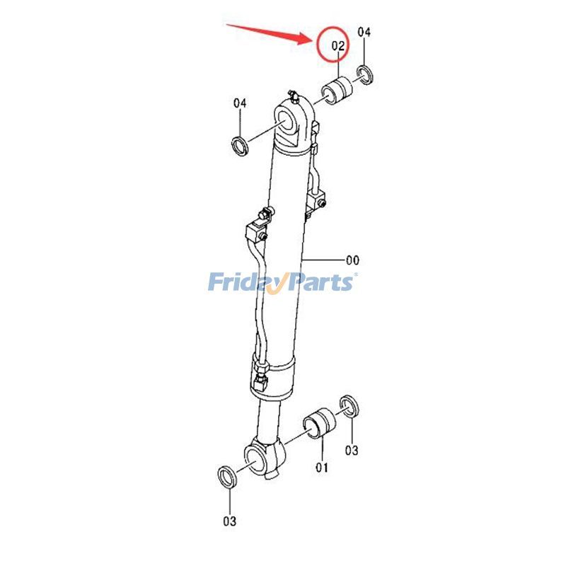 Bucket Cylinder Bushing for Excavator