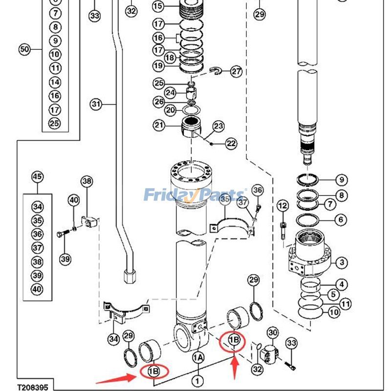JOHN DEERE用エンジン,エクスカベーター,その他用アームブッシング