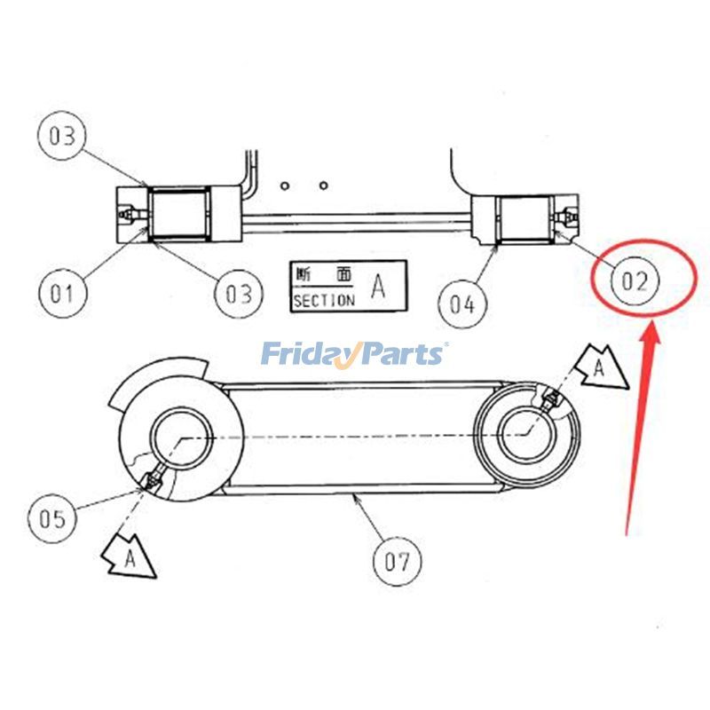 Bucket Link Bushing for Excavator