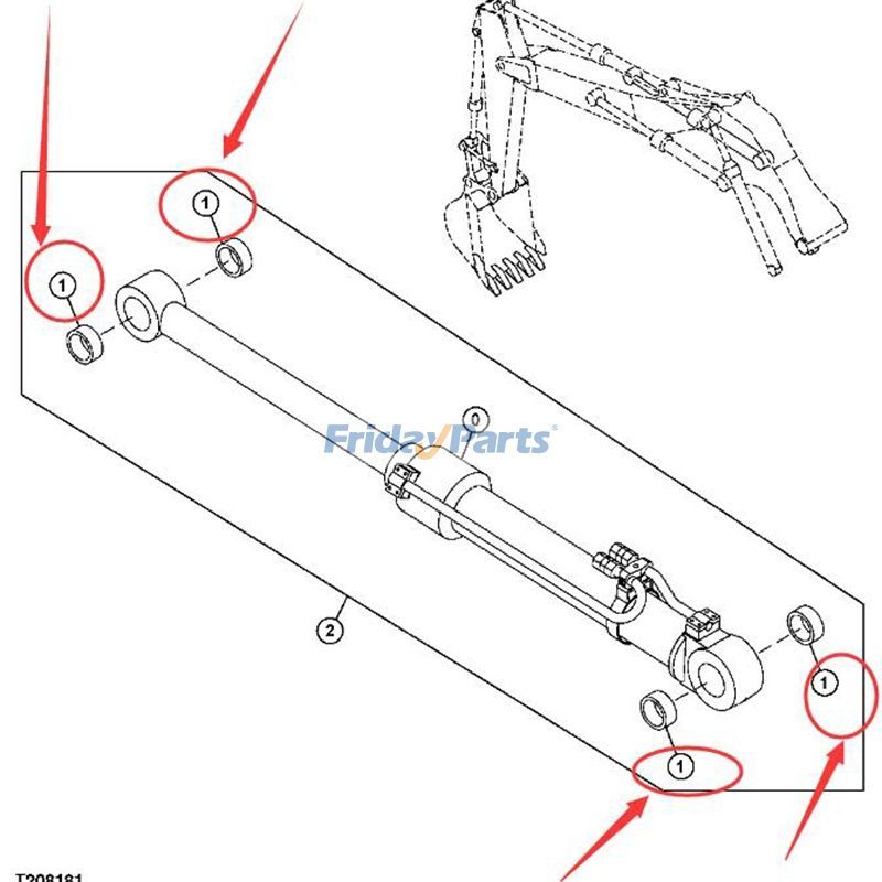 Boom Bushing for Excavator