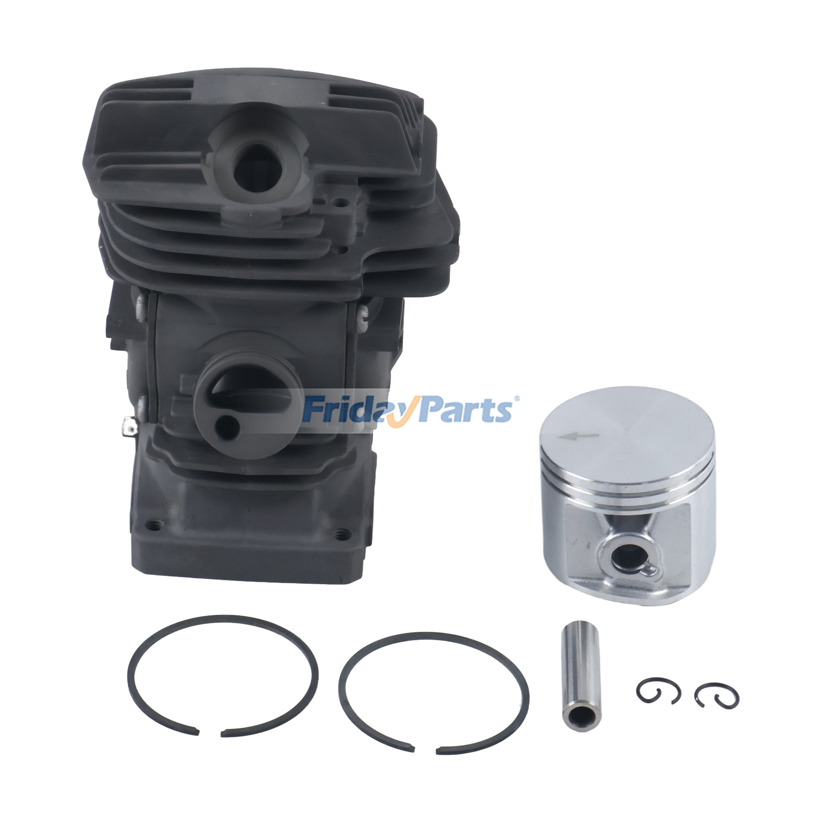 Kit de cilindro Nikasil de 44,7 mm de diámetro 1141 020 1204 para motosierra Stihl MS271 MS271C de FridayParts