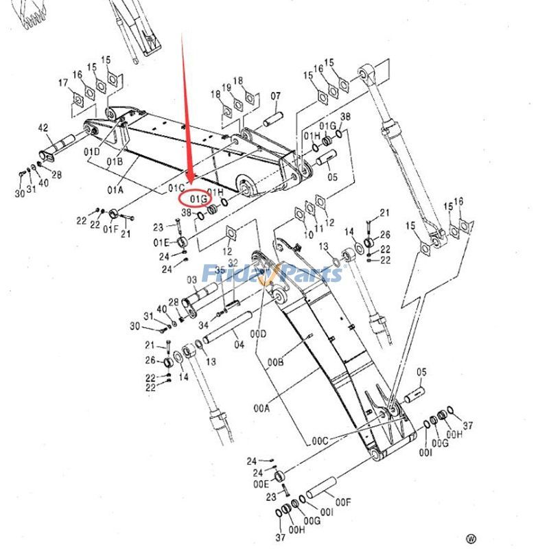 Arm Bushing for Excavator