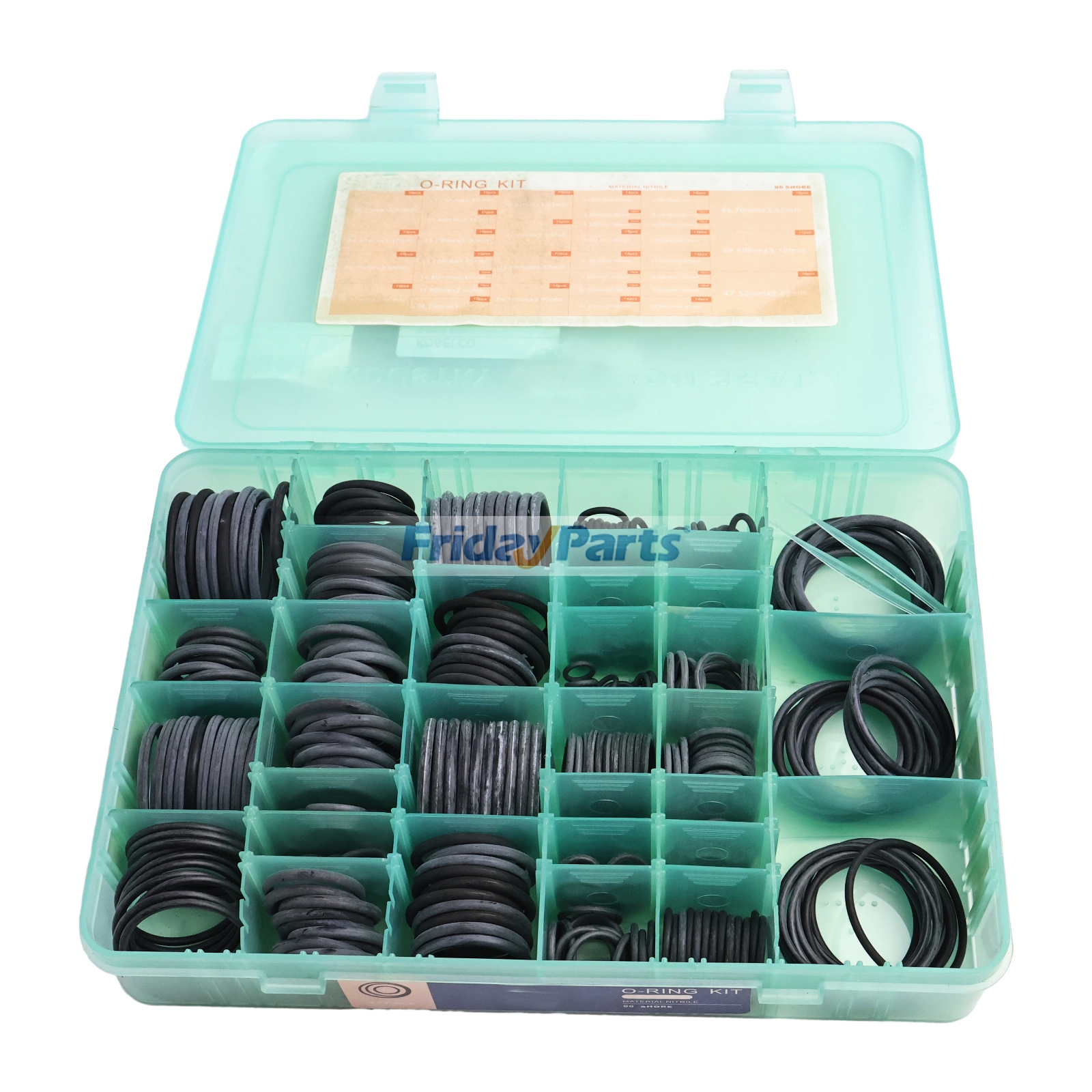 447 Pcs O-Ring Box for Kobelco Excavator SK60 SK120 SK200 SK300 SK330 SK400 SK100