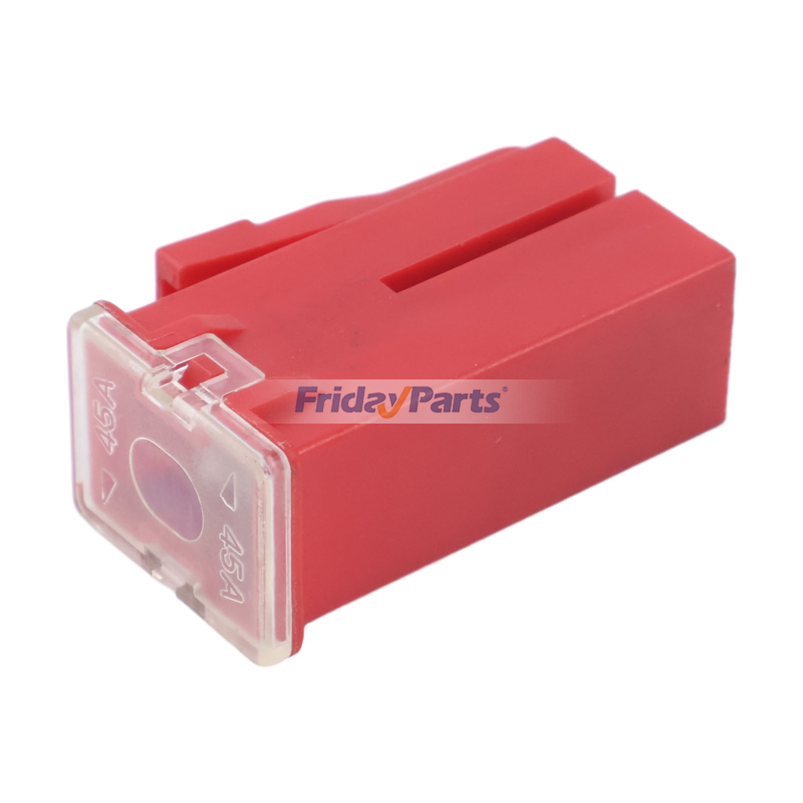 Fusible rojo de 45 amperios, número de pieza 1701330045, para Takeuchi TB014, TB016, TB108, TB1140, TB125, TB128FR, TB135 y TB138FR. Calidad superior con 3 años de garantía.