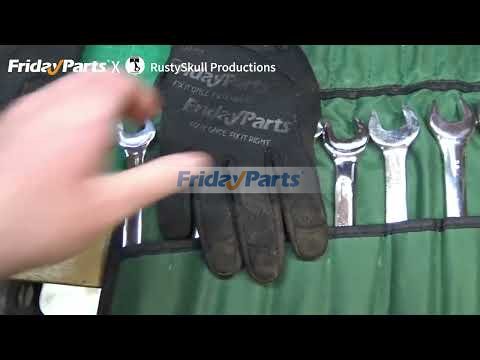 22 Pieces Aftermarket John Deere Metric Full-Polished Combination Wrench Set TY19977 for less