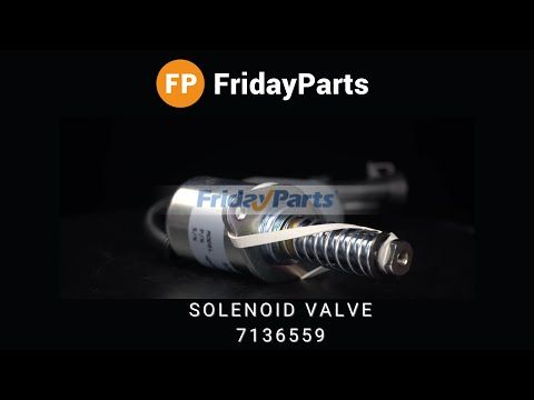FridayParts 12V Diesel Shutoff Solenoid Valve
