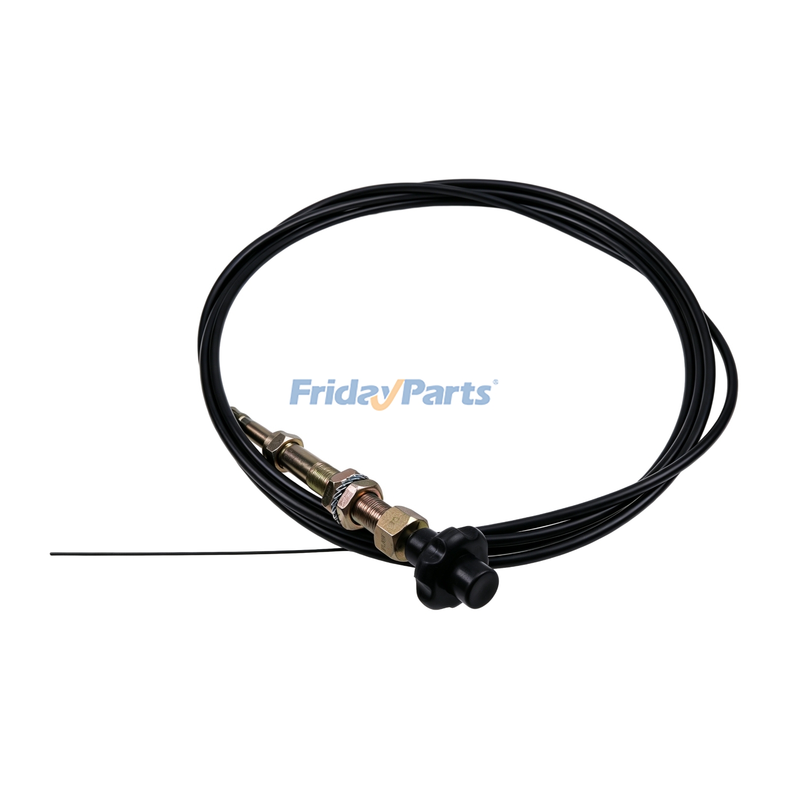 4570mm 180in Locking Vernier Throttle Cable 953A02B1S180B for Truck Grinder Mulcher Blower