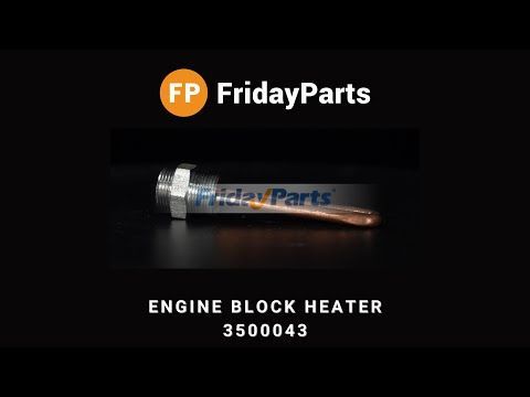 Engine 120V 1000W 3/4"NPT Block Heater for Ford Caterpillar Hino Mack Mercury Nissan Lincoln International Detroit