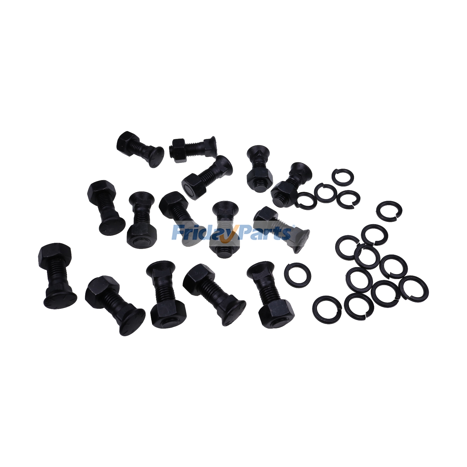 Plow Bolt & Hex Nut & Steel Flat Washer for Compactor,Dozer,Engine,Excavator,Loader,Motor Grader,Skidder,Tractor,Other Agricultural Equipment