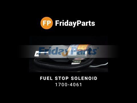  12V Fuel stop solenoid TL140 For Takeuchi