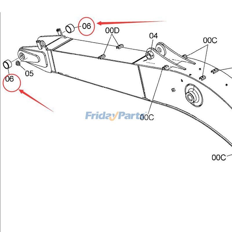 Boom Bushing for Excavator