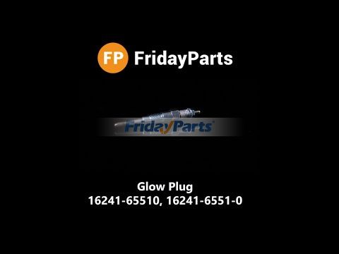 Achetez Lot de 4 bougies de préchauffage pour chargeuse compacte Perkins série Gehl chez FridayParts