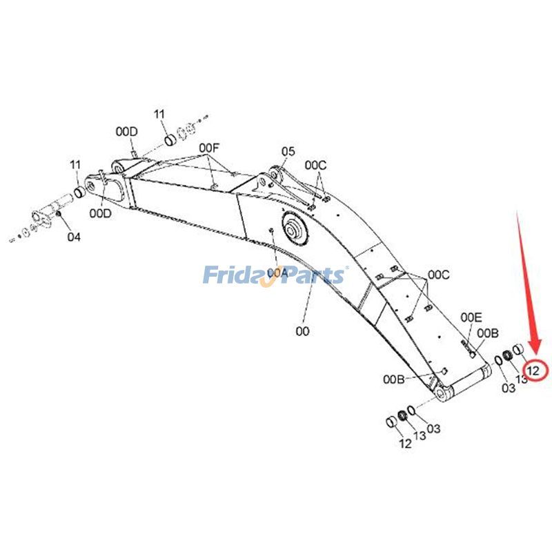 Boom Bushing for Excavator