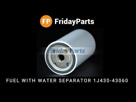 FridayParts Fuel With Water Separator for Kubota 03 07 and V3 Series