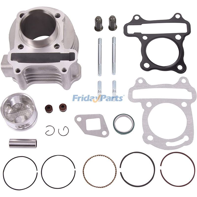 47mm Performance Big Bore Cylinder Kit for GY6 80cc 139QMB ATV Scooter Moped Go Kart