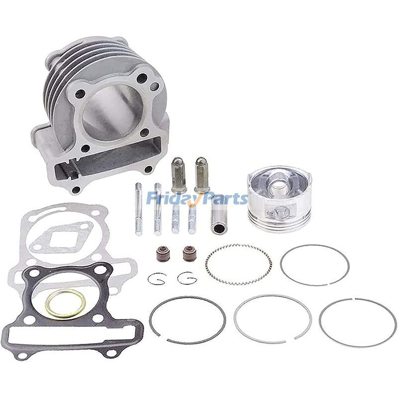 47mm Performance Big Bore Cylinder Kit for GY6 139QMB ATV Scooter Moped Go Kart for Sport UTV/ATV,Engine,Vehicle