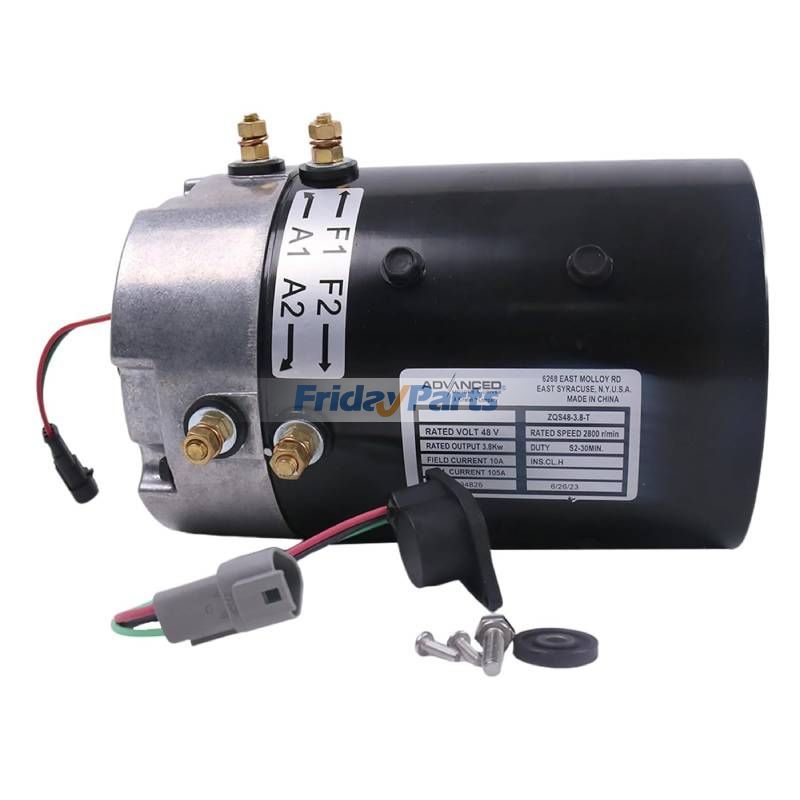 48 Volt 3.8kW Drive Motor ZQS48-3.8-T for Tomberlin E-Merge